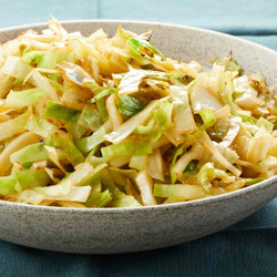 Super Easy Stir-fried Cabbage