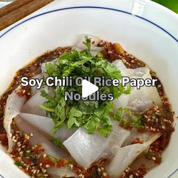 Soy Chili Oil Rice Paper Noodles