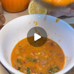 Tuscan White Bean &amp; Sausage Soup