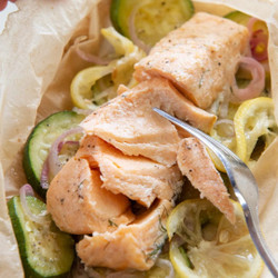 Salmon En Papillote