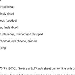 Sheet Pan Omelette (Inspired by Pure Country's Santa Fe Omelette)