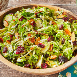 Shaved Brussels Sprout Salad