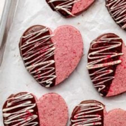 Raspberry Sugar Cookies