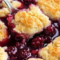Perfect Blackberry Cobbler