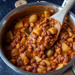 Habichuelas Guisadas | Puerto Rican Beans