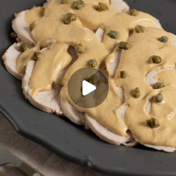 Turkey Breast With Tuna And Anchovy Sauce