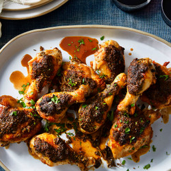 Garlicky Chicken With Herbs &amp; Vinegar