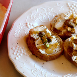 Sous Vide Chevre (goat cheese)