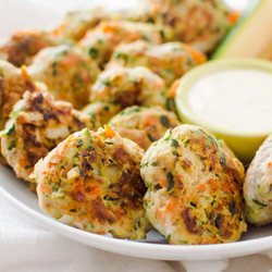 Veggie-loaded Chicken Bites