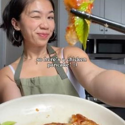 Viet Style Chicken Pancakes!