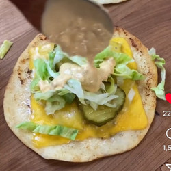 Big Mac Smashed Burger Taco