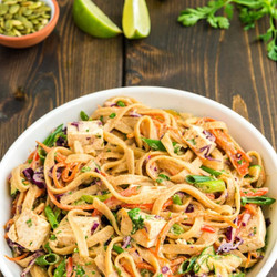 Easy Vegan Pad Thai