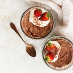 Whipped Greek Yogurt Chocolate Mousse