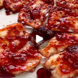 Cranberry Halloumi Ciabatta
