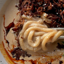 Peanut Miso Udon Noodles