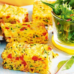 Zucchini And Bacon Slice
