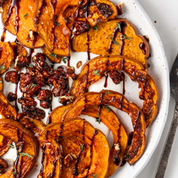 Roasted Koginut Squash With Whipped Ricotta
