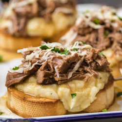 Open Faced Roast Beef Sandwich Recipe