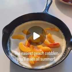 Easy Peach Cobbler