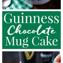 Guinness Chocolate Mug Cake