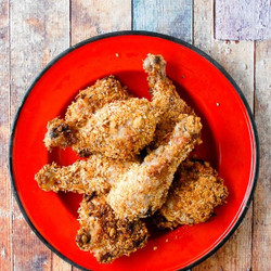 Cornflake-coconut Crusted Baked Chicken