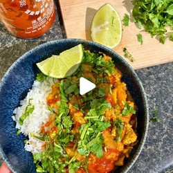 Fall Tofu Coconut Curry