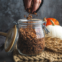 Chocolate Peanut Butter Granola