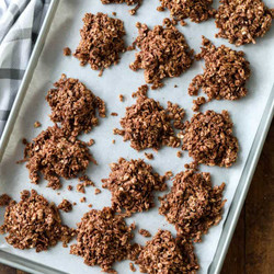 No Bake Oatmeal Cookies