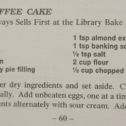 Cherry Coffee Cake