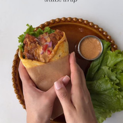 Crispy Chicken Snack Wrap 🌯