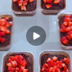 Chocolate Protein Pancake Bowls
