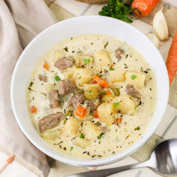 Creamy Steak And Potato Soup