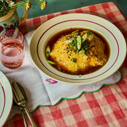 Georgina Hayden crab recipes Tenshinhan (crab omelette with steamed rice) Georgina Hayden seafood