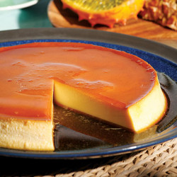 Caramel Cream Cheese Custard (flan De Queso)