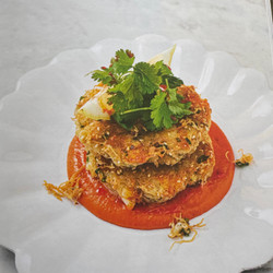 Crispy Noodle Fishcakes
