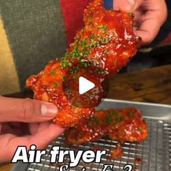 Air-fried Korean Fried Chicken - air fryer