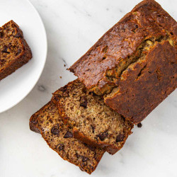 Moist Banana Bread With Coconut Oil