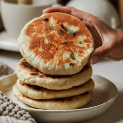 Fluffy Greek Pita Bread
