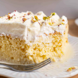 Rasmalai Tres Leches Cake