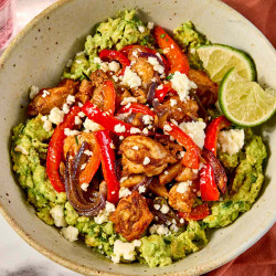 Chicken Guacamole Bowls