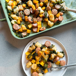 Harvest Sheet Pan Gnocchi With Crispy Kale