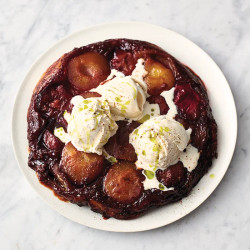 Jamie Oliver easiest Plum Tarte Tatin