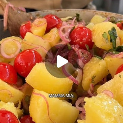 Sicilian Potato Salad (insalata Pantesca)