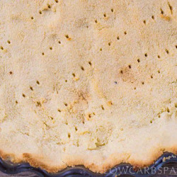 Perfect Keto Pie Crust - Coconut Flour Low-carb Pie Crust