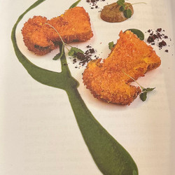 Porcini Mushrooms and Green Sauce