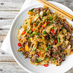 Thai Beef Drunken Noodles