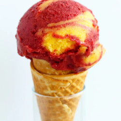 Mango And Cherry Sorbet
