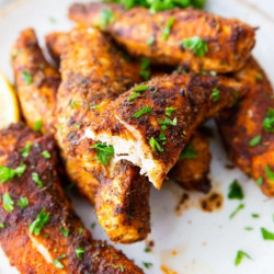 Air Fryer Chicken Tenders -- No Breading