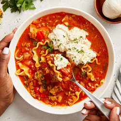 Lasagna Soup