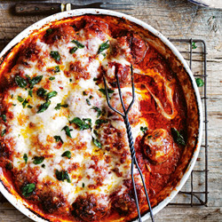 Baked Lamb And Oregano Meatballs